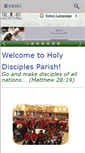 Mobile Screenshot of holydisciples.org