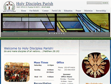 Tablet Screenshot of holydisciples.org